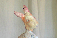 Rabbit sculpture